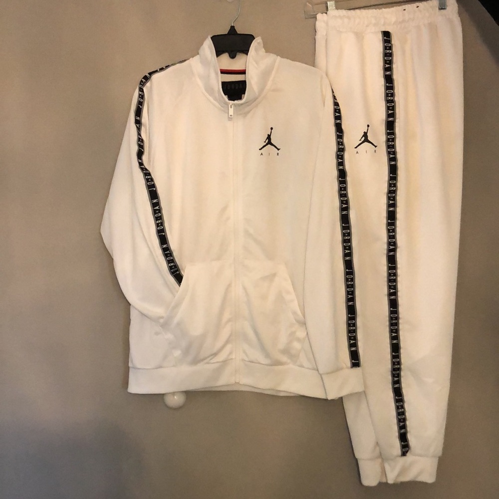 Jordan Sweatsuit, LG white